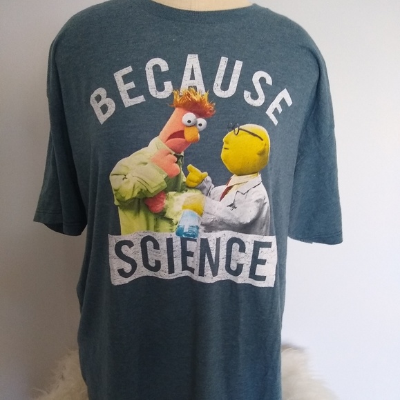 Disney Other - Disney Muppets Men's graphic t-shirt, blue sz XL